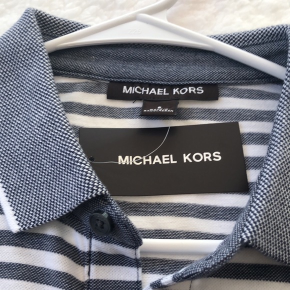 Patterned Michael Kors Polo - Picture 4 of 5